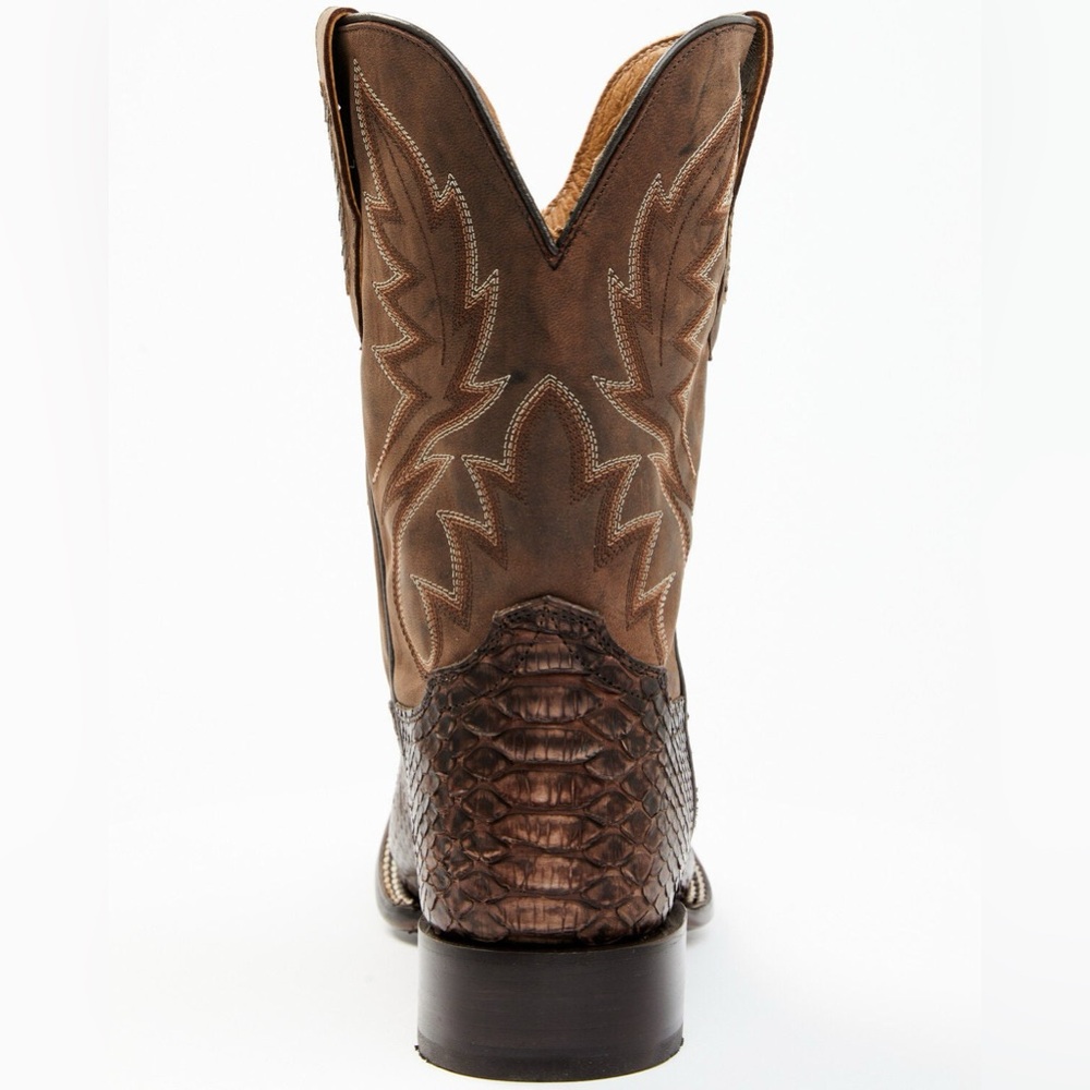 CODY JAMES MEN'S EXOTIC SNAKE WESTERN BOOTS - BROAD SQUARE TOE - Picture 5 of 11